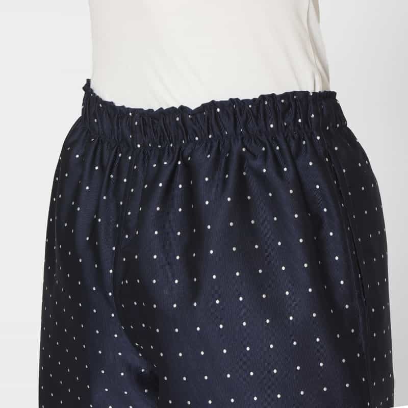 HOMME GIRLS HOMME GIRLS ＜オム ガールズ＞ ドット柄ボクサーショートパンツ NAVY