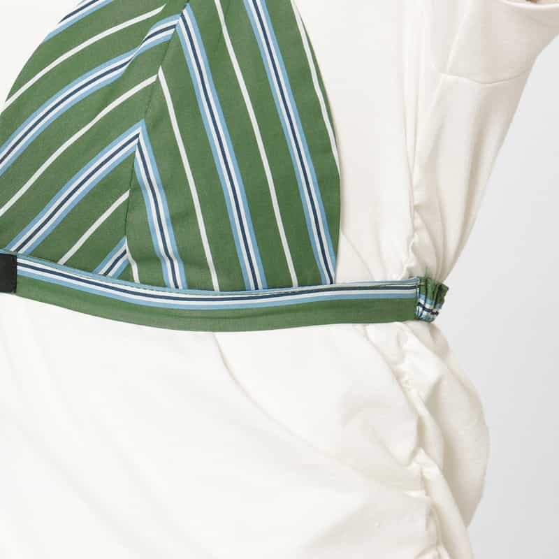 HOMME GIRLS HOMME GIRLS ＜オム ガールズ＞ ストライプ柄ブラレット GREEN