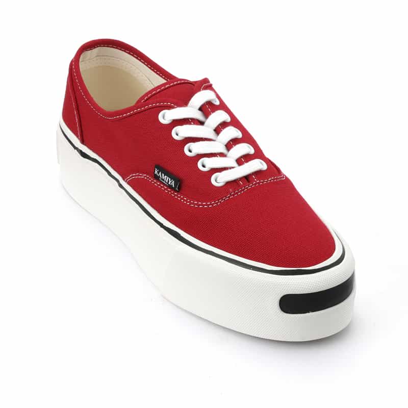 KAMIYA KAMIYA＜カミヤ＞ スニーカー"Herc" RED