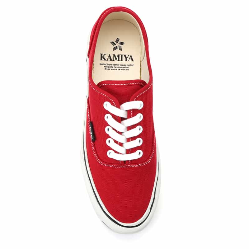 KAMIYA KAMIYA＜カミヤ＞ スニーカー"Herc" RED