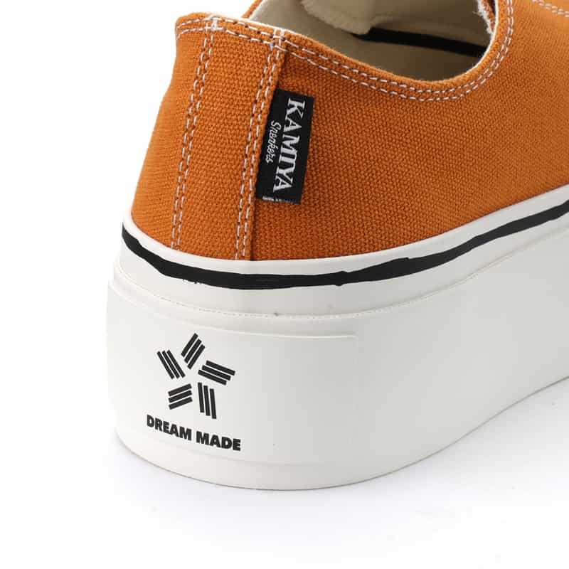 KAMIYA KAMIYA＜カミヤ＞ スニーカー"Joey" ORANGE