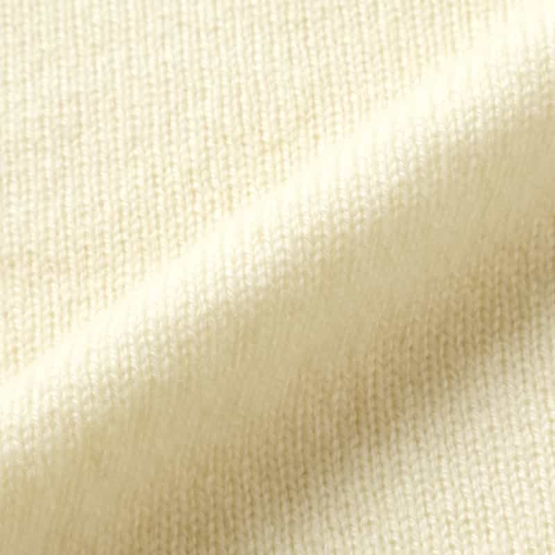 BARNEYS NEW YORK カシミヤ オフタートルネックニットプルオーバー IVORY