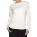 ウォッシャブル プラチナフェイスコットン ロングスリーブカットソー