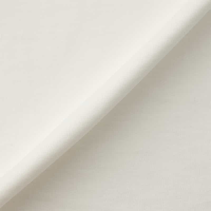 BARNEYS NEW YORK ウォッシャブル プラチナフェイスコットン ロングスリーブカットソー WHITE