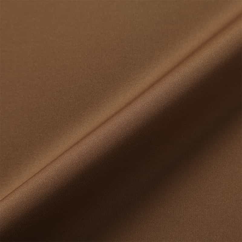 BARNEYS NEW YORK スクーバ素材ジップアップドレス BROWN