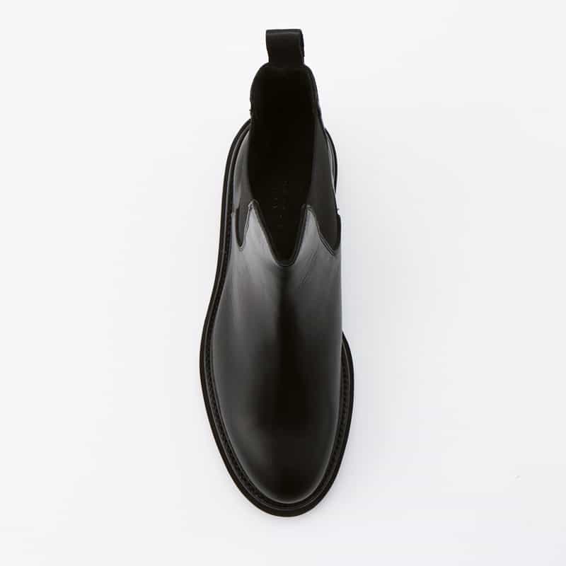 BARNEYS NEW YORK サイドゴアブーツ BLACK