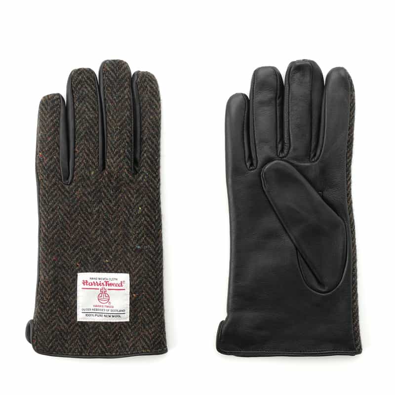 BARNEYS NEW YORK コンビネーショングローブ GREEN