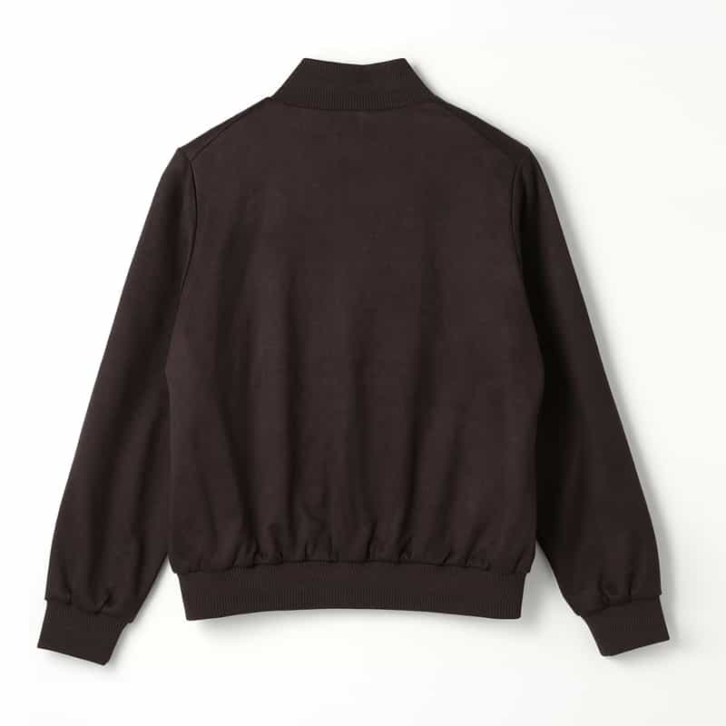 BARNEYS NEW YORK バルスター型フェイクスエードブルゾン BROWN