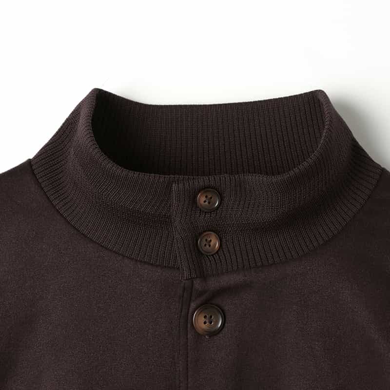 BARNEYS NEW YORK バルスター型フェイクスエードブルゾン BROWN