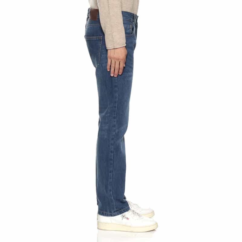 BARNEYS NEW YORK ストレートデニムパンツ BLUE