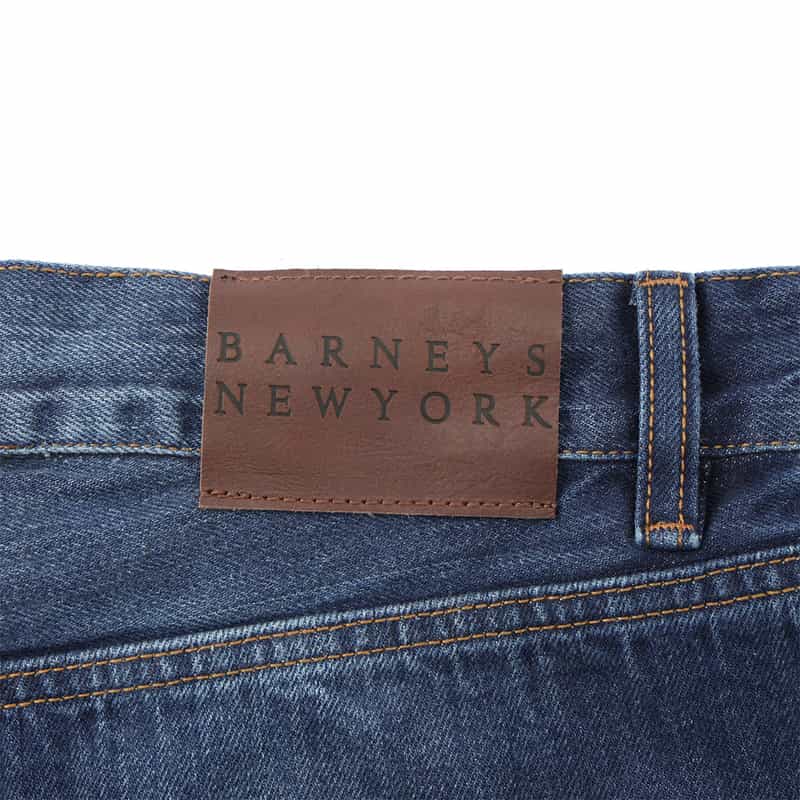 BARNEYS NEW YORK ストレートデニムパンツ BLUE