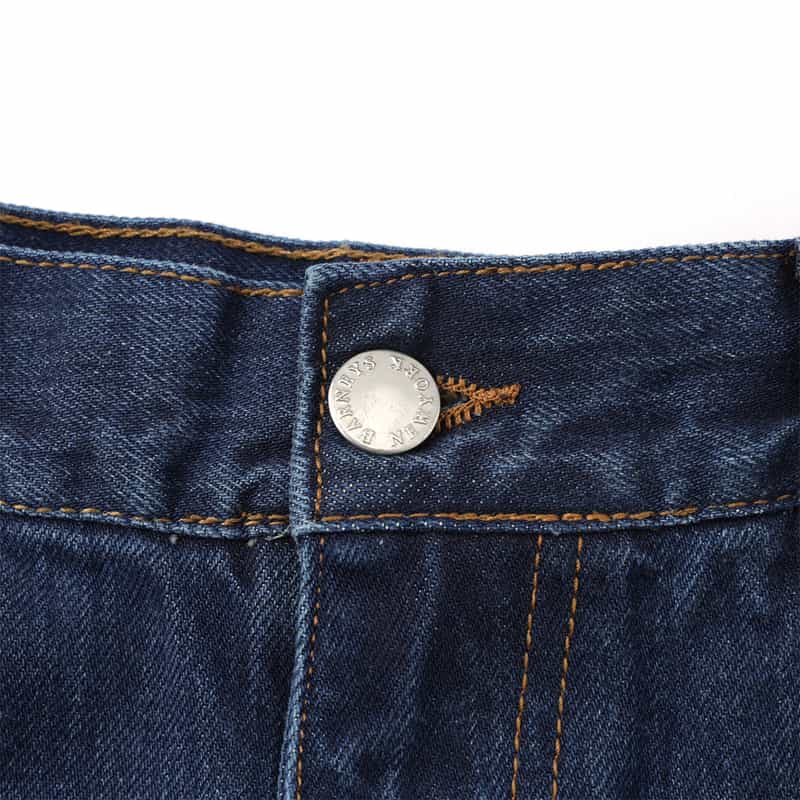BARNEYS NEW YORK ストレートデニムパンツ BLUE