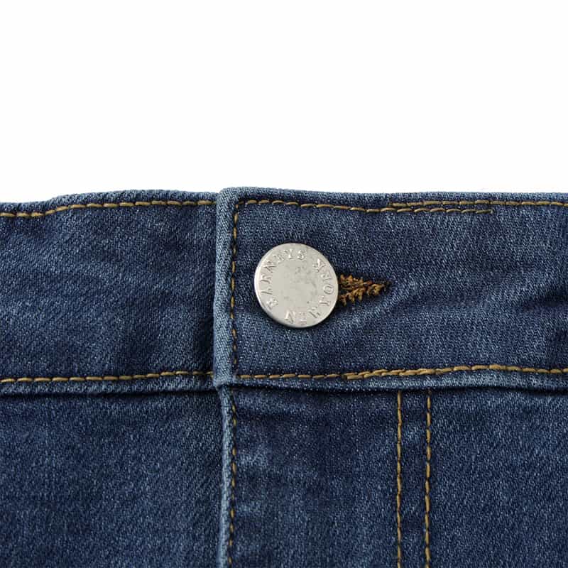 BARNEYS NEW YORK スリムストレートデニムパンツ BLUE