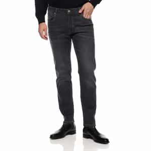 スリムストレートデニムパンツ