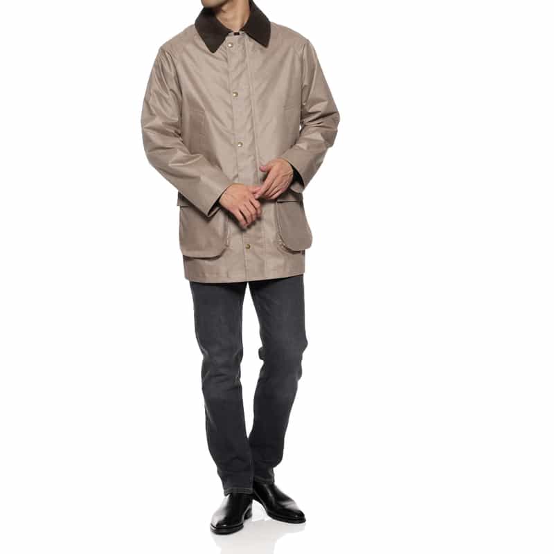 BARNEYS NEW YORK スリムストレートデニムパンツ GRAY