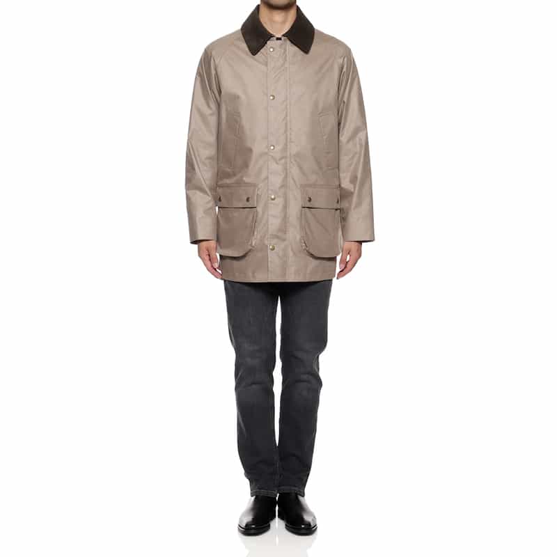 BARNEYS NEW YORK スリムストレートデニムパンツ GRAY