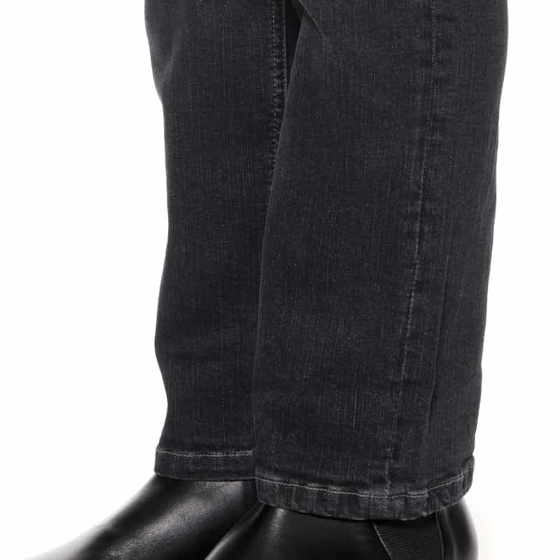 BARNEYS NEW YORK スリムストレートデニムパンツ GRAY