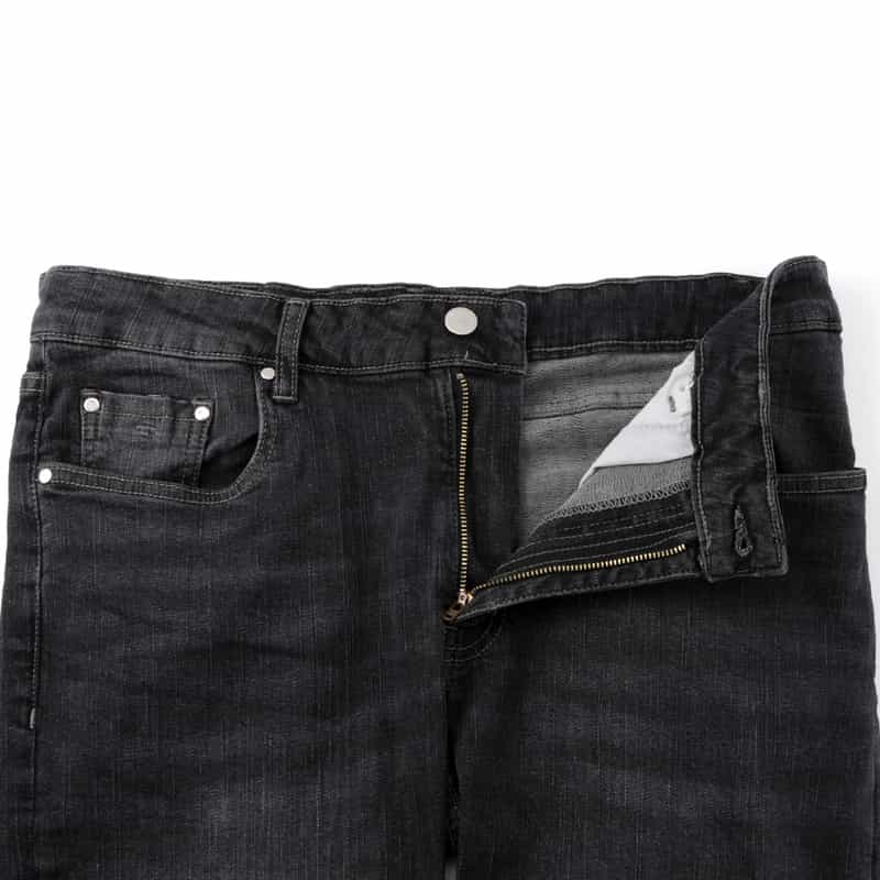 BARNEYS NEW YORK スリムストレートデニムパンツ GRAY