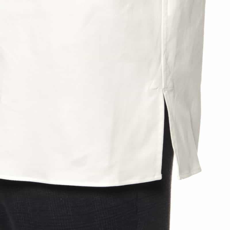 FIGARET FIGARET＜フィガレ＞ バーニーズ　ニューヨーク限定ツイル素材カジュアルシャツ WHITE