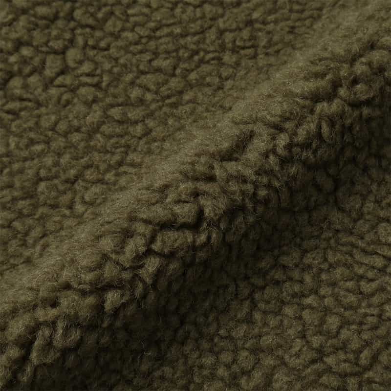 BARNEYS NEW YORK ボアフリースベスト KHAKI