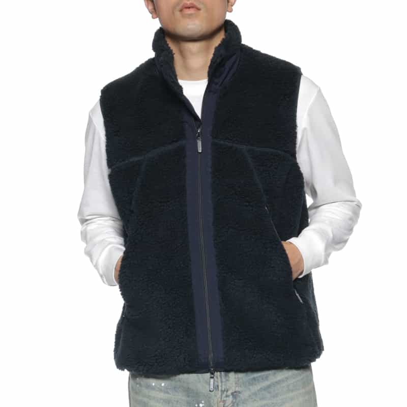 ボアフリースベスト