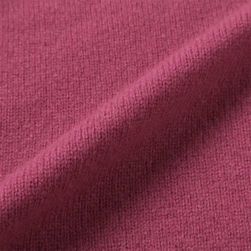 BARNEYS NEW YORK ウールカシミヤシルク タートルネックニットプルオーバー PINK