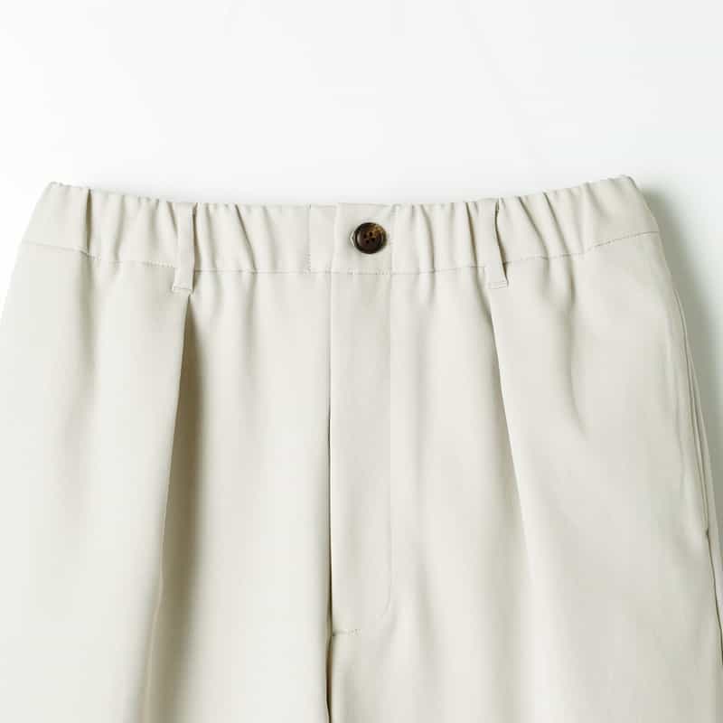 BARNEYS NEW YORK ウォッシャブル イージーパンツ IVORY