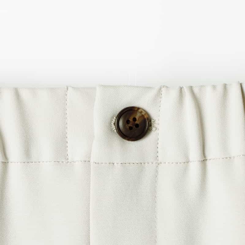 BARNEYS NEW YORK ウォッシャブル イージーパンツ IVORY