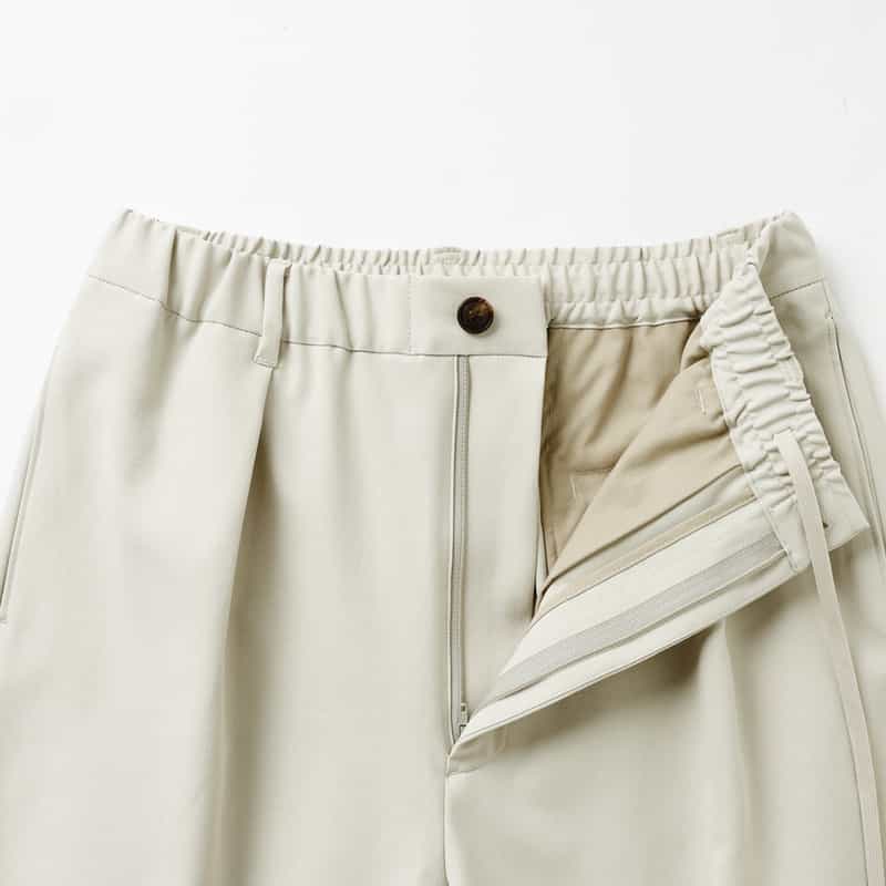 BARNEYS NEW YORK ウォッシャブル イージーパンツ IVORY