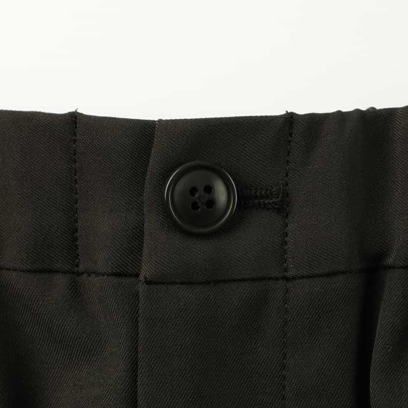 BARNEYS NEW YORK ウォッシャブル イージーパンツ BLACK