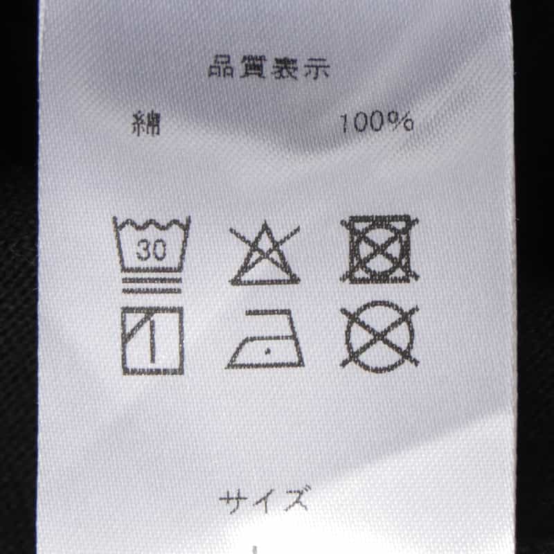 BARNEYS NEW YORK KAZUSA MATSUYAMA<カズサ マツヤマ> コラボレートTシャツ BLACK