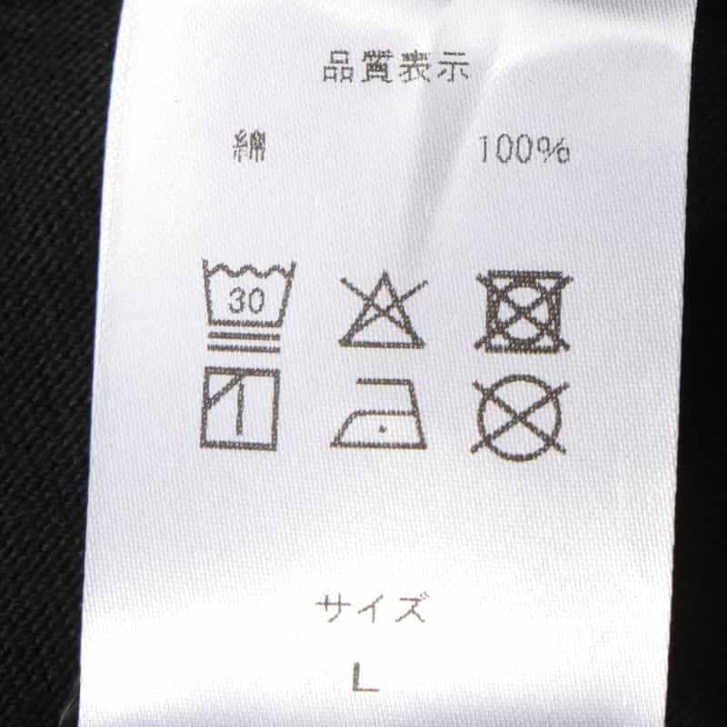 BARNEYS NEW YORK KAZUSA MATSUYAMA<カズサ マツヤマ> コラボレートTシャツ BLACK