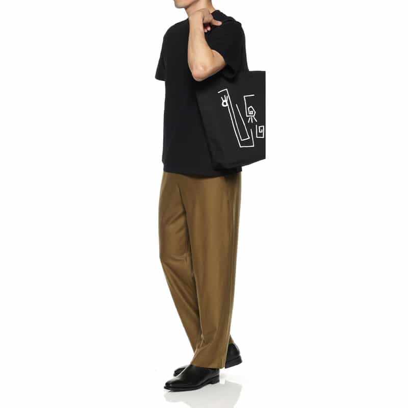 BARNEYS NEW YORK KAZUSA MATSUYAMA<カズサ マツヤマ> コラボレートトートバッグ BLACK