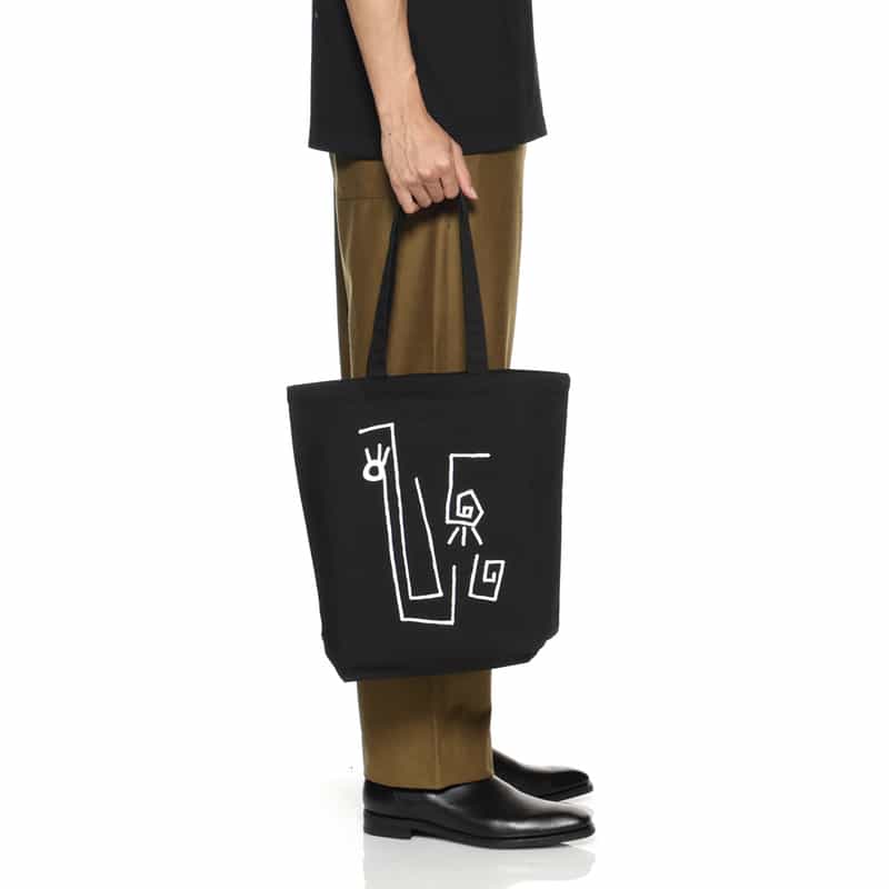 BARNEYS NEW YORK KAZUSA MATSUYAMA<カズサ マツヤマ> コラボレートトートバッグ BLACK