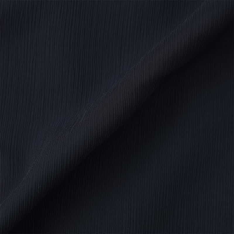 BARNEYS NEW YORK 異素材コンビネーション シアーブラウス （インナーキャミソール付き） NAVY