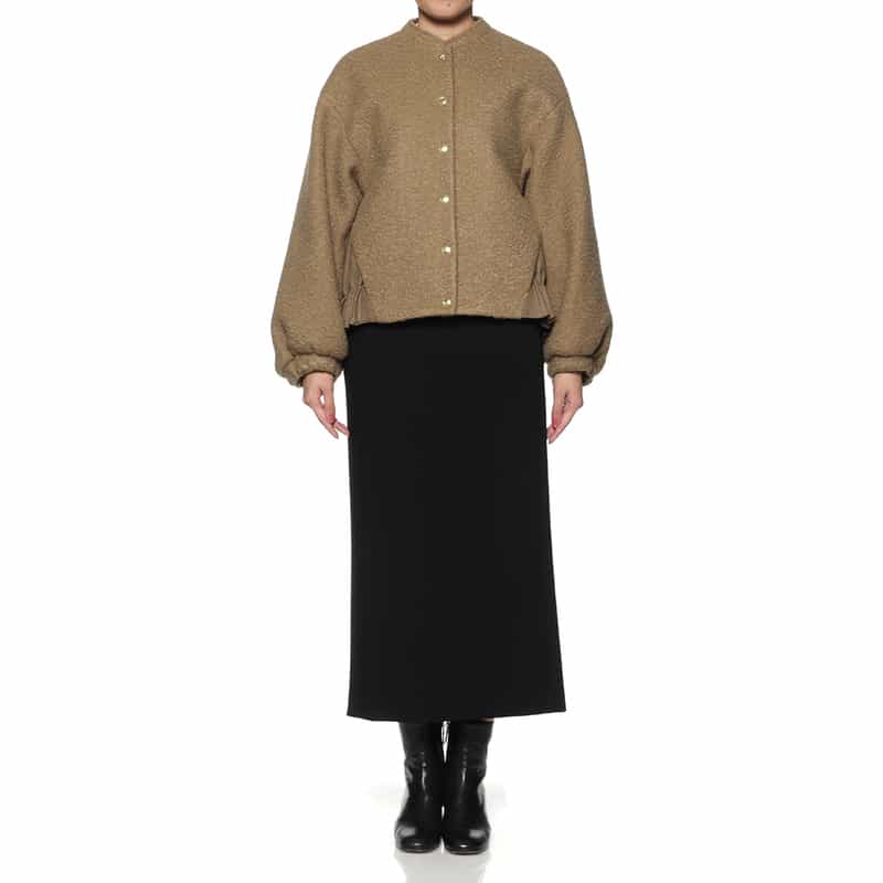 BARNEYS NEW YORK コンビネーション ブルゾン BROWN