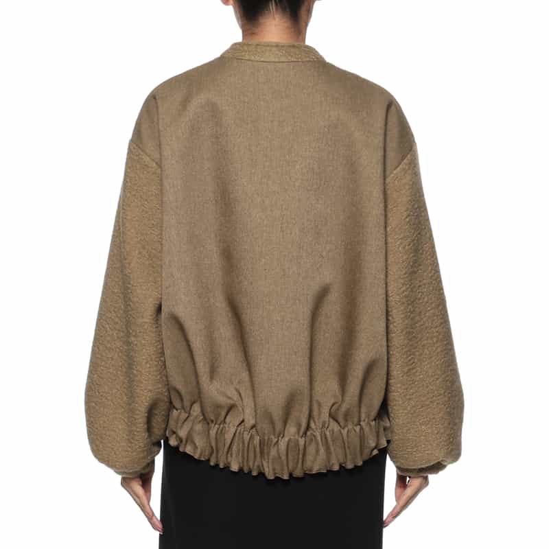 BARNEYS NEW YORK コンビネーション ブルゾン BROWN