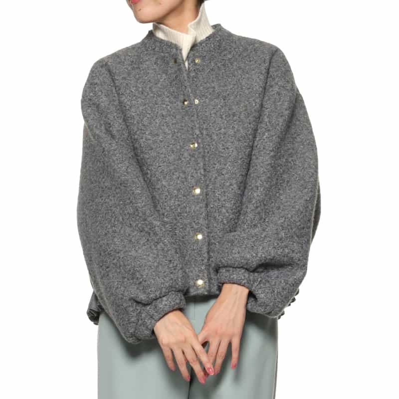 BARNEYS NEW YORK コンビネーション ブルゾン GRAY