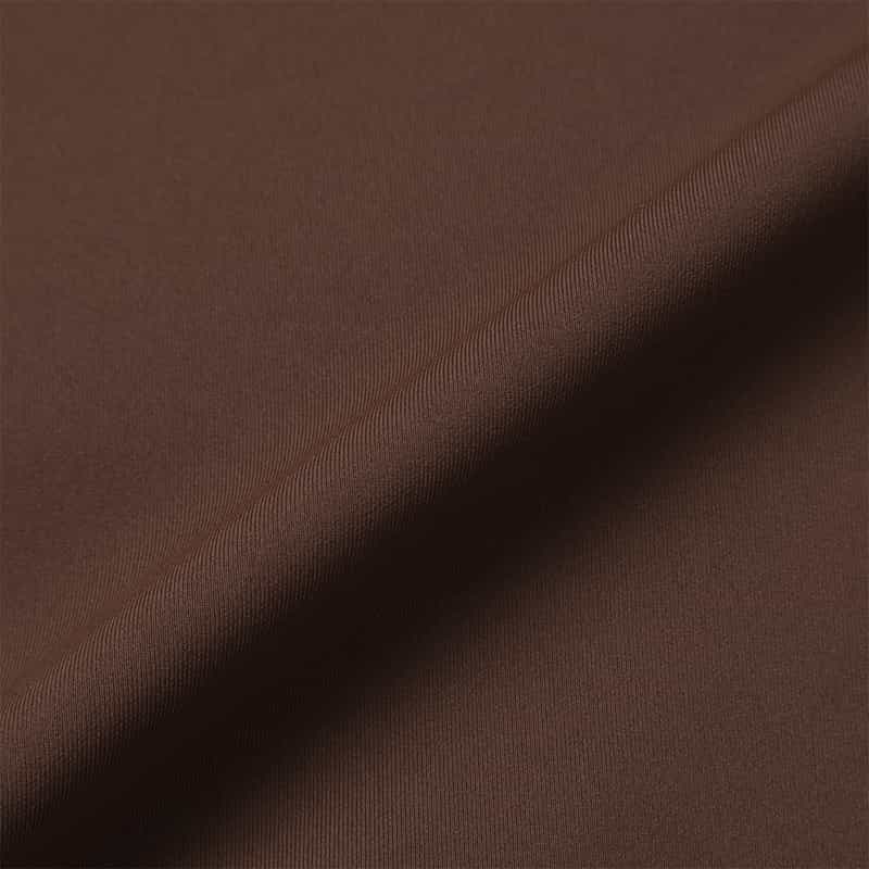 BARNEYS NEW YORK ウォッシャブル スクーバ素材 フリルスリーブ プルオーバー BROWN