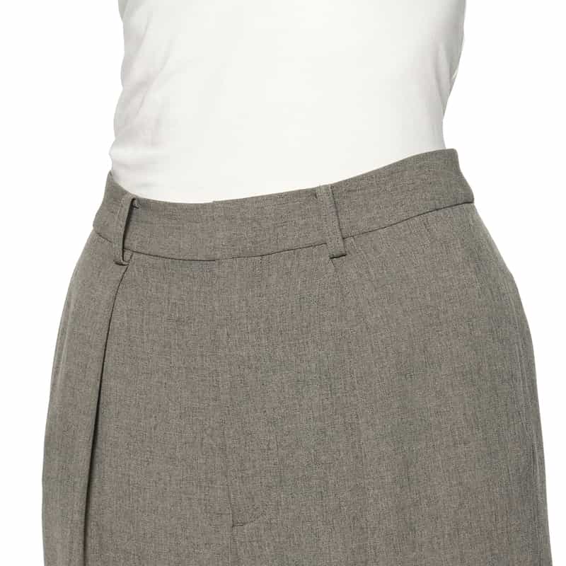 BARNEYS NEW YORK ワイドパンツ LIGHT GRAY