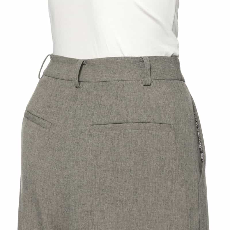 BARNEYS NEW YORK ワイドパンツ LIGHT GRAY