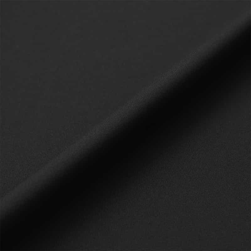 BARNEYS NEW YORK ウォッシャブル スクーバ素材 ラッフルデザインスカート BLACK