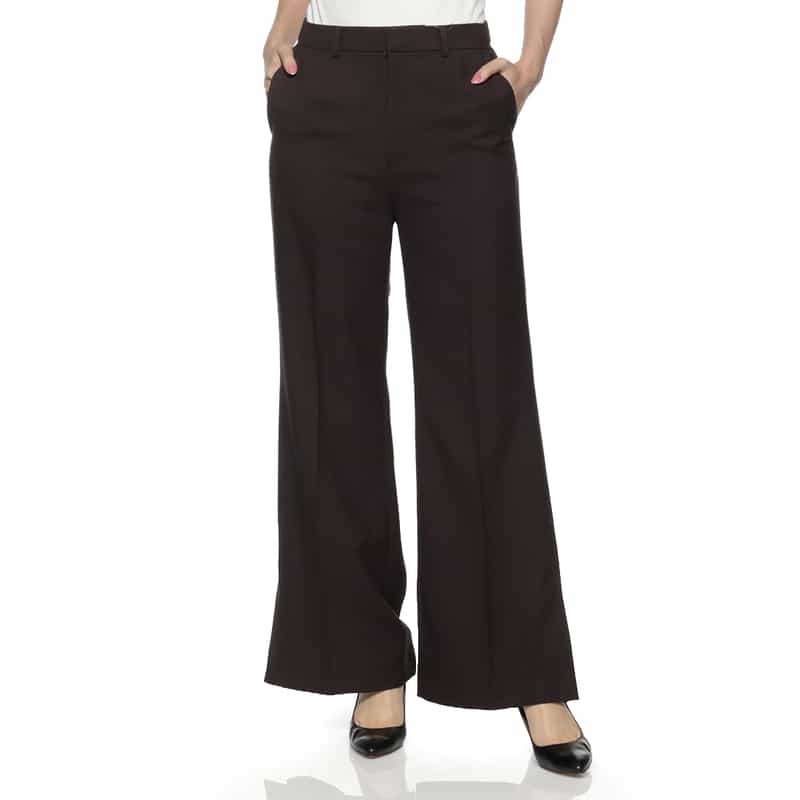 BARNEYS NEW YORK ブーツカットパンツ BROWN