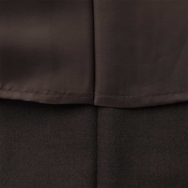 BARNEYS NEW YORK ブーツカットパンツ BROWN