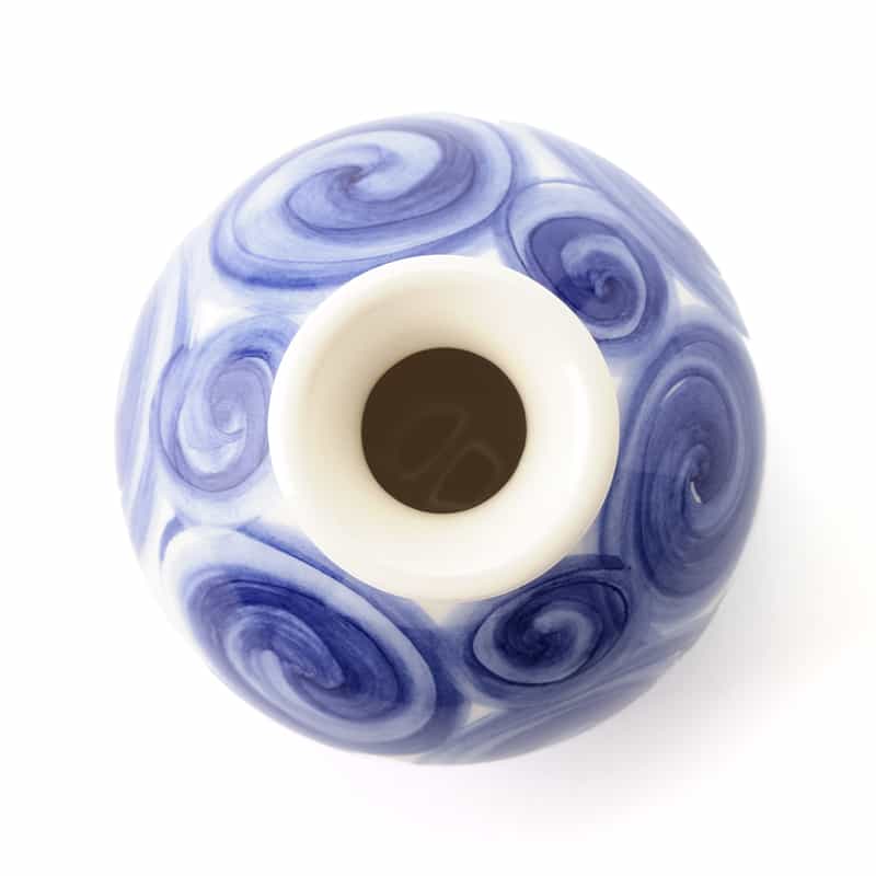 KAHLER KAHLER＜ケーラー＞ フラワーベース"TULLE" BLUE