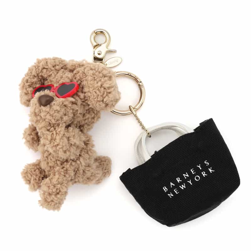 CLASKY CLASKY＜クラスキー＞ バーニーズ　ニューヨーク限定 バッグチャーム BEIGE