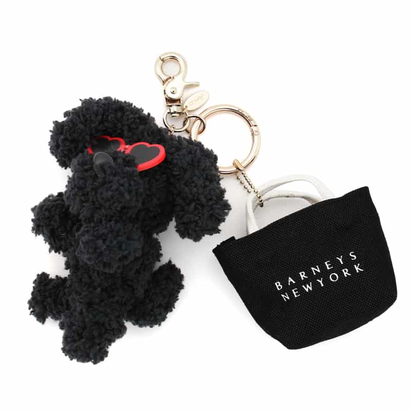 CLASKY CLASKY＜クラスキー＞ バーニーズ　ニューヨーク限定 バッグチャーム BLACK