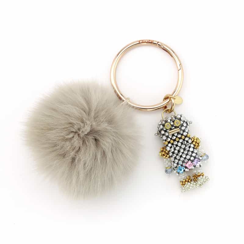 CLASKY＜クラスキー＞ バーニーズ　ニューヨーク限定 ファーチャーム