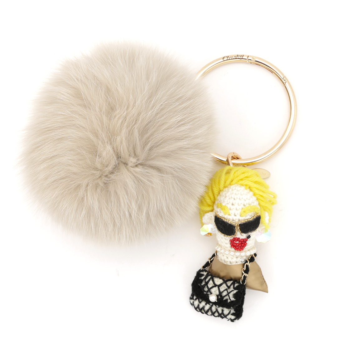 CLASKY<クラスキー> バーニーズ ニューヨーク限定 ファーチャーム