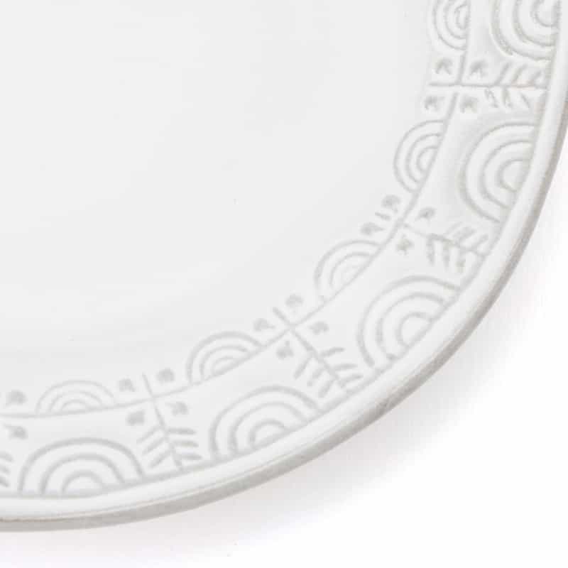 POTPURRI POTPURRI＜ポトペリー＞ レリーフプレート（S） WHITE